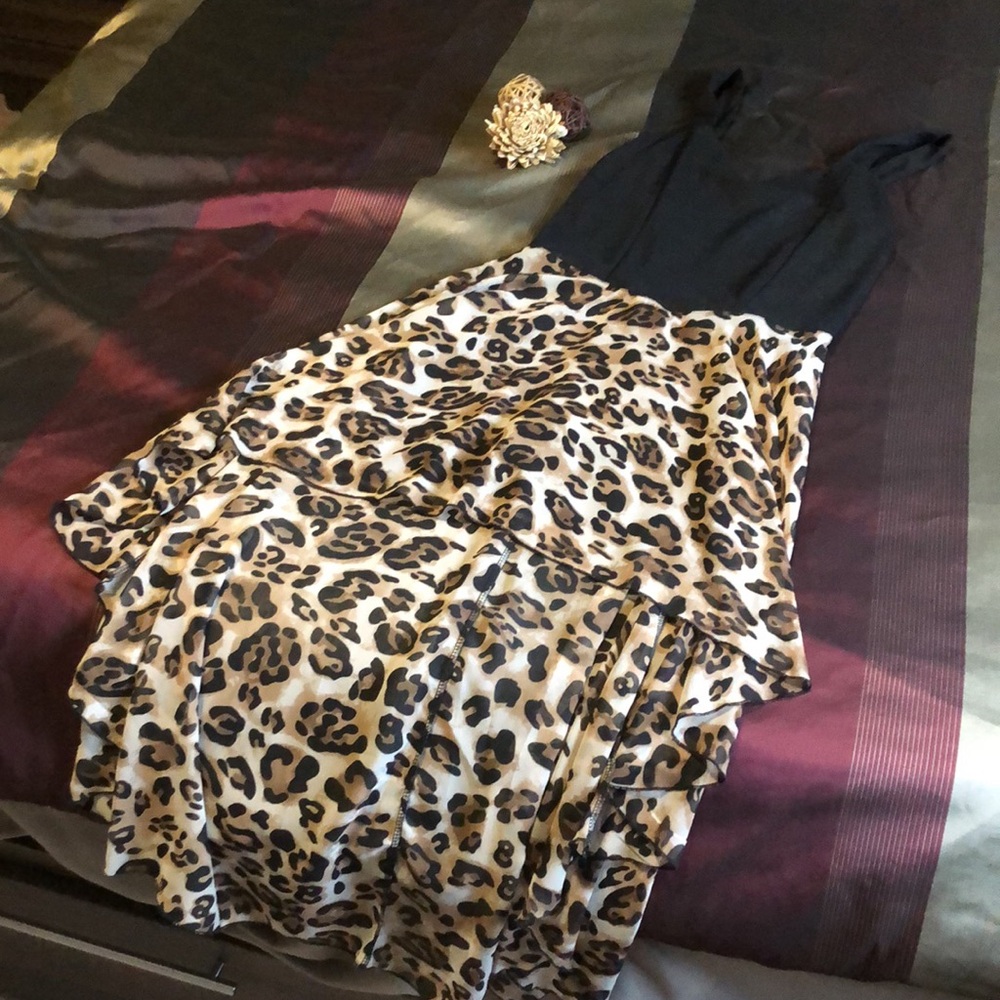 Léopard Print Dress - Picture 3 of 6